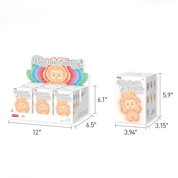 Labubu POP MART The MONSTERS Big into Energy Blind Box UNOPENED - Picture 12 of 15